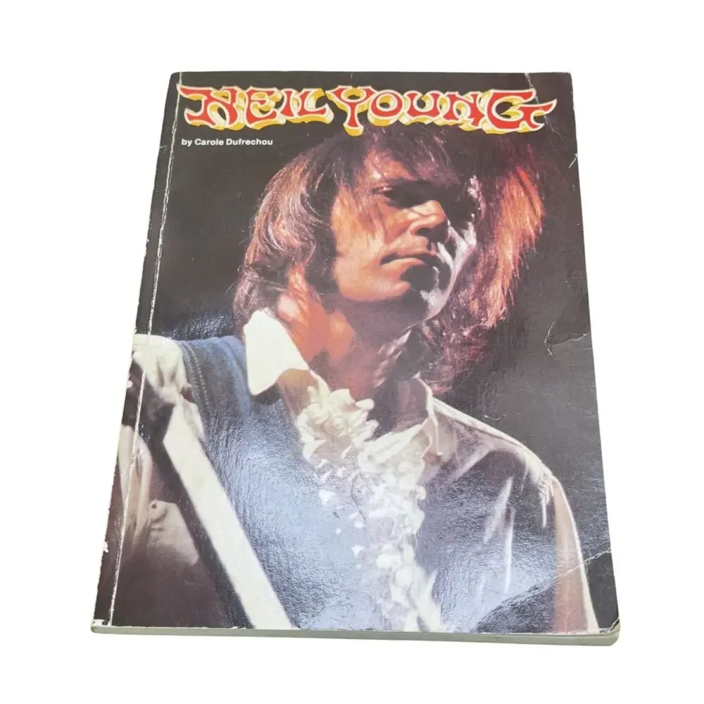 Neil Young By Carole Dufrechou Quick Fox 1978 Omnibus Press Paperback